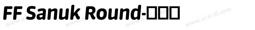 FF Sanuk Round字体转换 FF Sanuk Round字体转换